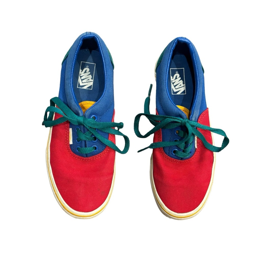 Vans Era Primary Block Off the Wall Sneakers